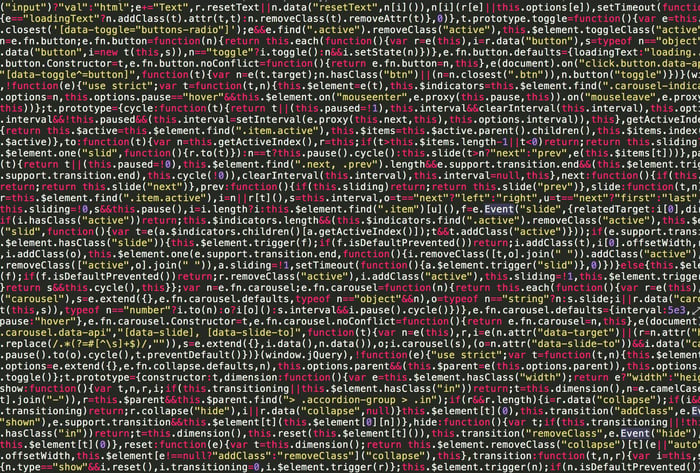 Vibrant and detailed view of JavaScript code on a screen, ideal for tech and programming visuals.